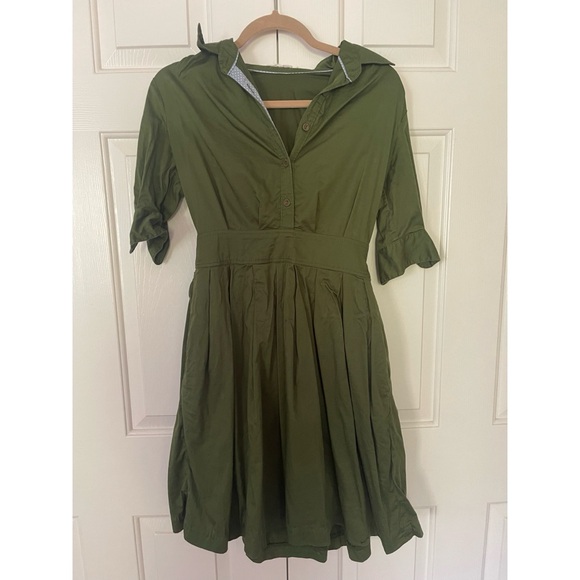 Lili’s closet green shirtdress - Picture 2 of 5